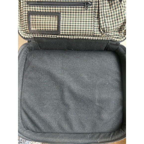 Ghurka MH No.174 All Leather Black Briefcase Shoulder Bag w/Storage belt Vintage - Picture 12 of 16